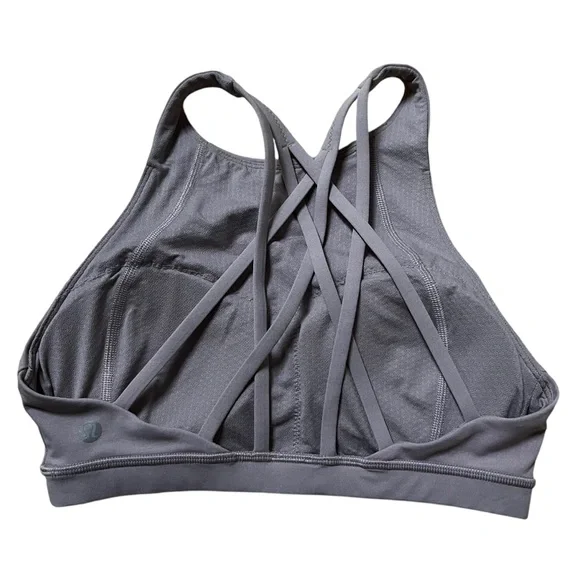 Lululemon Free To Be Serene Sports Bra High Neck Size 4 - Picture 2 of 4